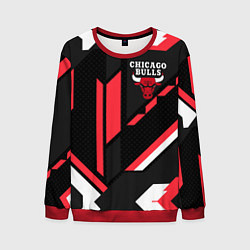 Свитшот мужской CHICAGO BULLS, цвет: 3D-красный