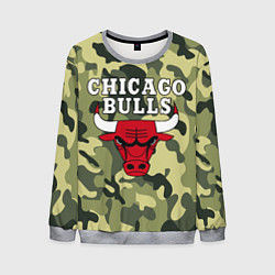 Свитшот мужской CHICAGO BULLS, цвет: 3D-меланж