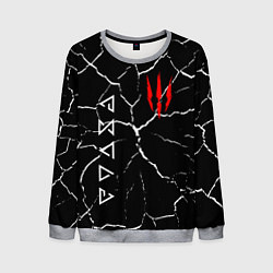 Свитшот мужской The Witcher, цвет: 3D-меланж