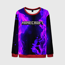 Свитшот мужской MINECRAFT, цвет: 3D-красный