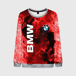 Свитшот мужской BMW FIRE, цвет: 3D-меланж