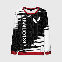 Свитшот мужской VALORANT ВАЛОРАНТ, цвет: 3D-красный