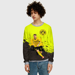 Свитшот мужской Марко Ройс, цвет: 3D-меланж — фото 2