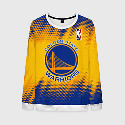 Свитшот мужской Golden State Warriors, цвет: 3D-белый