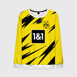 Свитшот мужской HAALAND Borussia Dortmund, цвет: 3D-белый