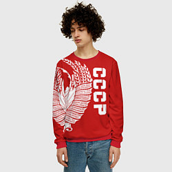 Свитшот мужской СССР, цвет: 3D-красный — фото 2