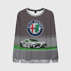 Свитшот мужской Alfa Romeo motorsport, цвет: 3D-меланж