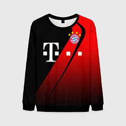 Свитшот мужской FC Bayern Munchen Форма, цвет: 3D-черный