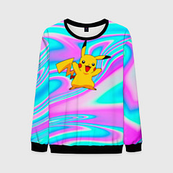 Свитшот мужской Пикачу, цвет: 3D-черный