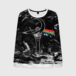 Свитшот мужской Dark Side of the Moon Stick, цвет: 3D-белый