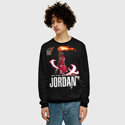 Свитшот мужской MICHAEL JORDAN, цвет: 3D-черный — фото 2