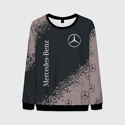 Свитшот мужской MERCEDES МЕРСЕДЕС, цвет: 3D-черный