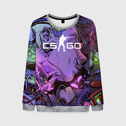 Свитшот мужской CS GO, цвет: 3D-меланж