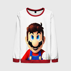 Свитшот мужской Mario, цвет: 3D-красный