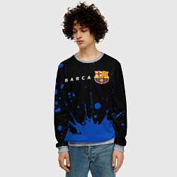 Свитшот мужской BARCELONA БАРСЕЛОНА, цвет: 3D-меланж — фото 2