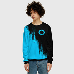 Свитшот мужской PORTAL ПОРТАЛ, цвет: 3D-черный — фото 2