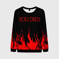Мужской свитшот YOU DIED