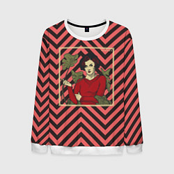 Свитшот мужской Twin Peaks Audrey Horne, цвет: 3D-белый