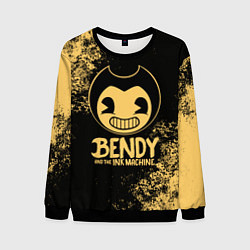 Свитшот мужской Bendy And The Ink Machine, цвет: 3D-черный