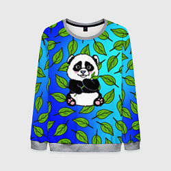 Свитшот мужской Панда, цвет: 3D-меланж