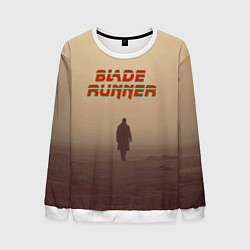 Свитшот мужской Бегущий по лезвию, цвет: 3D-белый
