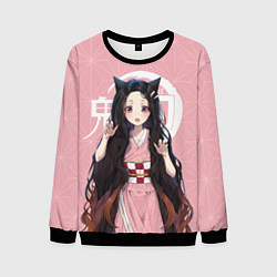 Свитшот мужской Nezuko, цвет: 3D-черный