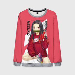 Свитшот мужской Nezuko, цвет: 3D-меланж