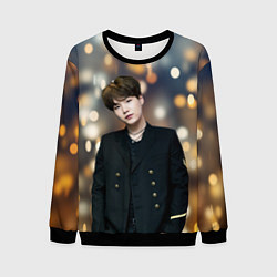 Свитшот мужской MIN YOONGI, цвет: 3D-черный