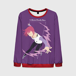 Свитшот мужской The Seven Deadly Sins, цвет: 3D-красный