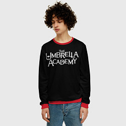 Свитшот мужской Umbrella academy, цвет: 3D-красный — фото 2