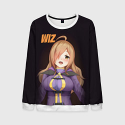 Свитшот мужской Wiz, цвет: 3D-белый