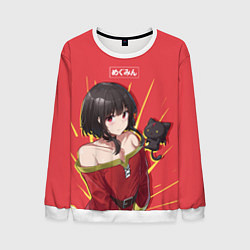 Свитшот мужской Megumin, цвет: 3D-белый