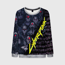 Мужской свитшот Cyberpunk 2077