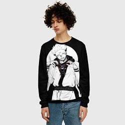 Свитшот мужской Сукуна, цвет: 3D-черный — фото 2