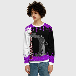 Свитшот мужской Monokuma, цвет: 3D-белый — фото 2