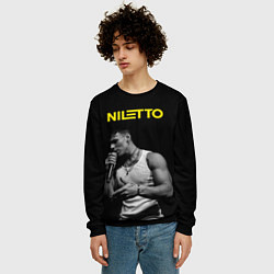 Свитшот мужской НИЛЕТТО, цвет: 3D-черный — фото 2
