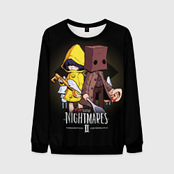 Свитшот мужской LITTLE NIGHTMARES 2, цвет: 3D-черный