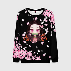 Свитшот мужской NEZUKO НЕЗУКО, цвет: 3D-черный