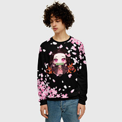 Свитшот мужской NEZUKO НЕЗУКО, цвет: 3D-черный — фото 2