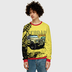 Свитшот мужской LAND ROVER, цвет: 3D-красный — фото 2