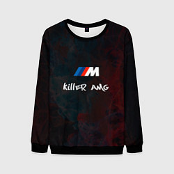 Свитшот мужской BMW M AMG Killer, цвет: 3D-черный