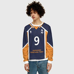 Свитшот мужской KARASUNO 9 ФОРМА КАРАСУНО, цвет: 3D-белый — фото 2