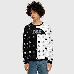 Свитшот мужской Umbrella Academy, цвет: 3D-черный — фото 2