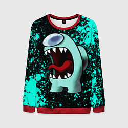 Свитшот мужской AMONG US АМОНГ АС, цвет: 3D-красный