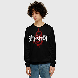 Свитшот мужской Slipknot Надпись, цвет: 3D-черный — фото 2