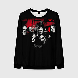 Свитшот мужской Slipknot Группа, цвет: 3D-черный