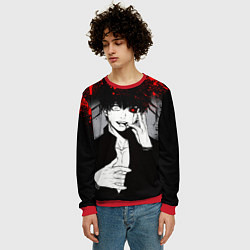 Свитшот мужской ТОКИЙСКИЙ ГУЛЬ TOKYO GHOUL, цвет: 3D-красный — фото 2