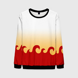 Свитшот мужской ШИНДЖУРО РЕНГОКУ KNY, цвет: 3D-черный