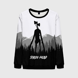 Свитшот мужской SIREN HEAD DARK FOREST, цвет: 3D-черный