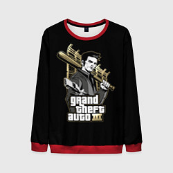 Свитшот мужской Клод GTA 3, цвет: 3D-красный